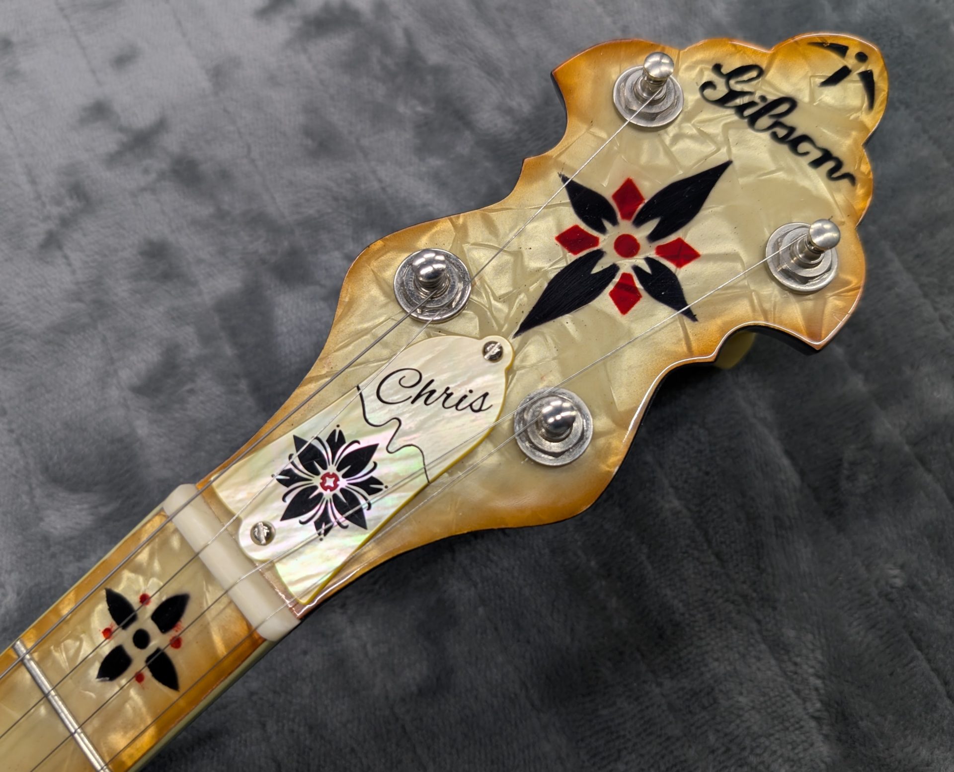 Splicing Mother of Pearl for a CNC Engraved Truss Rod Cover - Cockrum ...